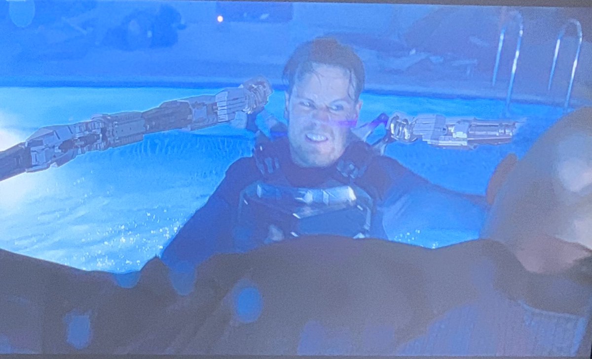 SarahWeicker17's tweet image. “Now then, let’s stress test that regeneration of yours.” Jimmy to Bloodshot #poolscene ♥️#AlternateEnding @Bloodshot @SamHeughan @vindiesel