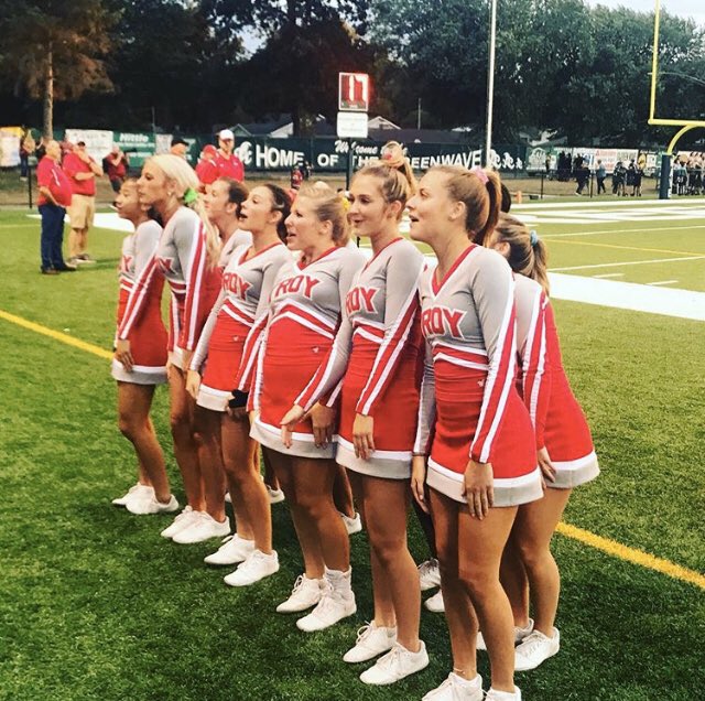 The Troy High School and Troy Junior High School cheerleading teams are still accepting applications for tryouts for the 2020-21 season. The deadline to fill out these these applications is FRIDAY! Click here for the online application form:

docs.google.com/forms/d/e/1FAI…