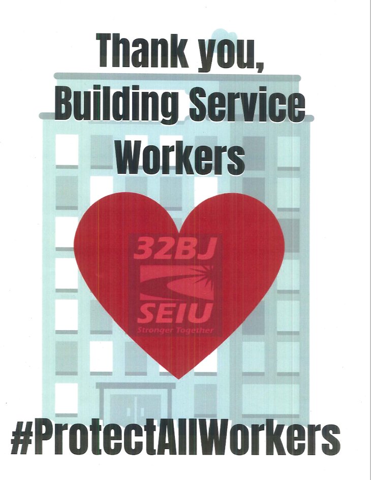 assemblymanmike's tweet image. Building service workers are on the front lines of the crisis providing the essential services we need to keep our city safe and secure. Let&apos;s stand with them today and every day. #ThankEssentialBuildingWorkers #ProtectAllWorkers  #32BJSEIU