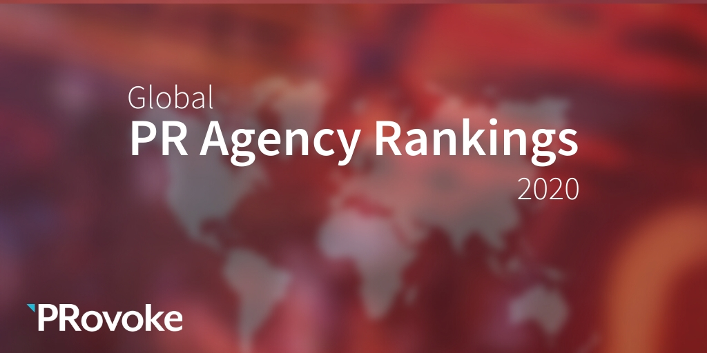 Provoke_News's tweet photo. This year's PR Agency Rankings revealed that for all PR firms reporting in USD ($11bn), growth was 6.2%, up from 5.9% in 2018. Check out the rest of this year's findings here:https://t.co/MFsz5ro6fc https://t.co/nZi2QDVRT3