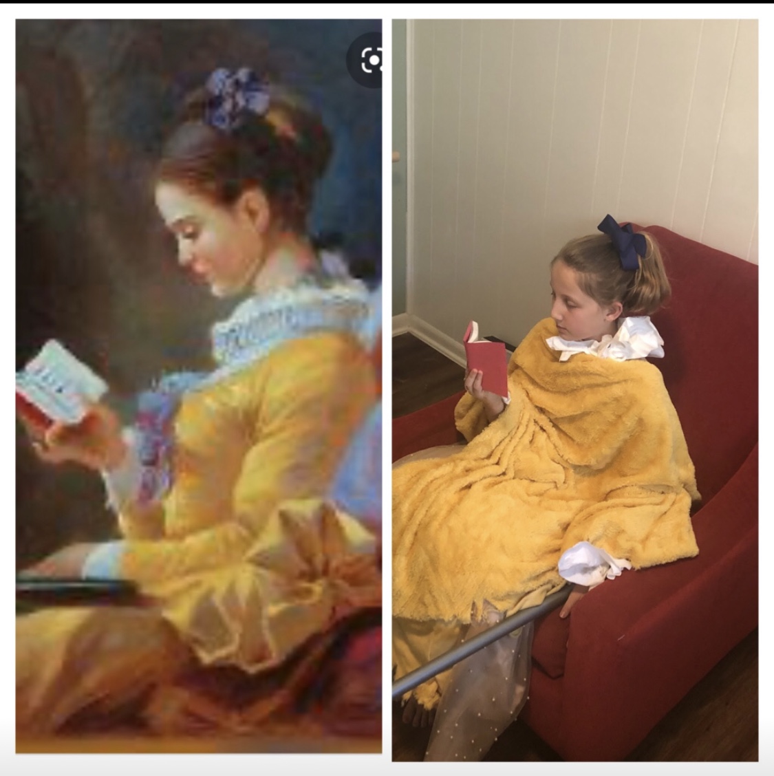 creativity_hive's tweet photo. CHECK OUT a few of @SpicewoodPYP kiddos responses to the #GettyMuseumChallenge recreating a masterpiece at home! SO #proudARTteacher of my creatative kiddos! #SWEScreates #RRISDcreates @GettyMuseum @rrisdart @TeyanAllenRRISD @EriCruzRRISD @sfloresRRISD https://t.co/BGkDseC8p5