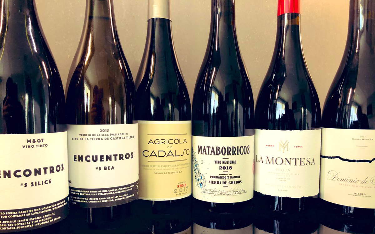 vino_y_se_fue's tweet photo. Adqusiciones#1 @VMerceria #danielcortes probando cosas buenas  @ComandoGarnacha #palaciosremondo #marclecha #anza https://t.co/fwmpyWMKBS