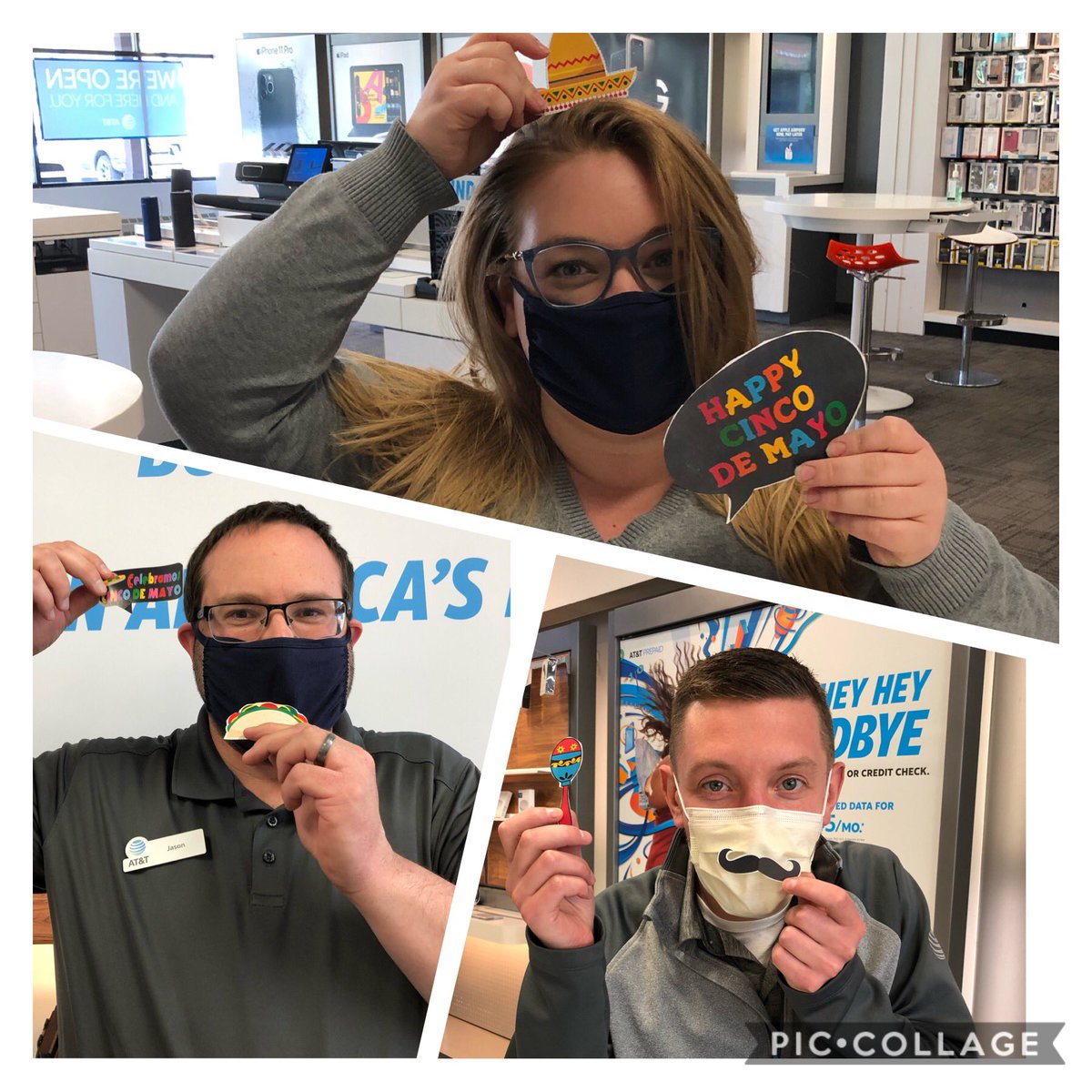 Jenn__Meyers's tweet image. Happy Cinco de Mayo! Form the Greenbush Team #NYNJTogetherAgain #TeamBEastmode #LifeatATT @benrice518 @klane0917