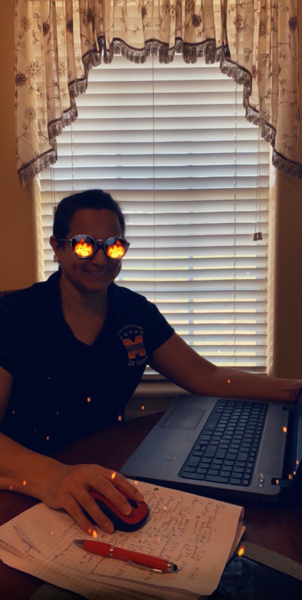 Virtual teaching from home!! Miss my Wildcat Nation!!
#StayHome #staysafe 
<a href="/Memorial_ecisd/">Memorial Wildcats</a>