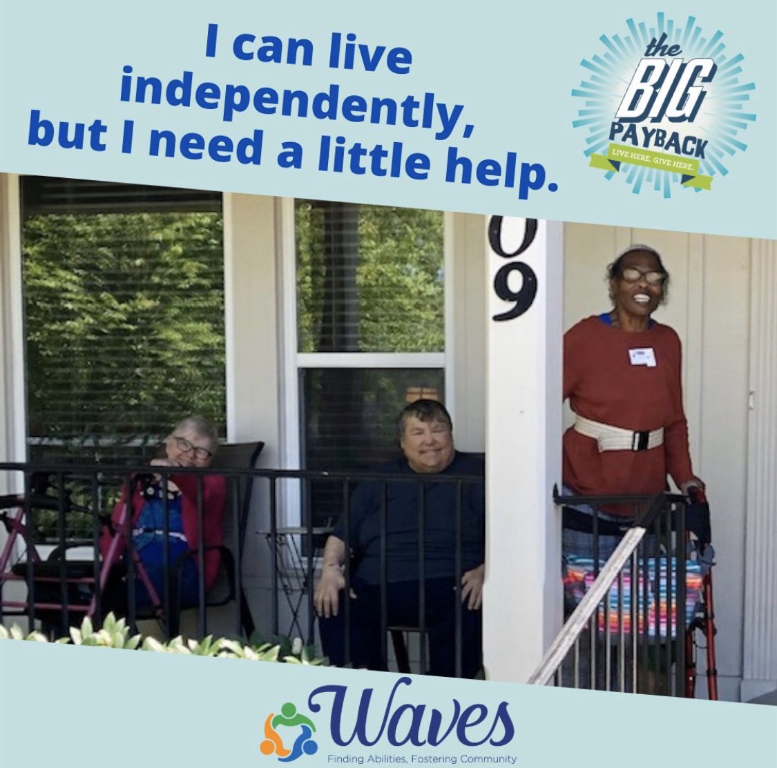 Tomorrow is The BIG Payback! Are you ready?

#TheBigPayback starts at 6 p.m. on May 6 and will last for 24 hours. This online donation event is helping hundreds of nonprofits in Middle TN. Can Waves count on you to help during this event? 

#makewaves