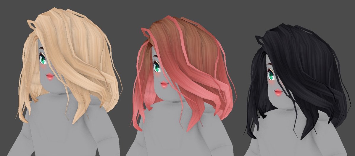 Erythia On Twitter Working On Some More Shorter Styles This One - hair styles free hair roblox girl