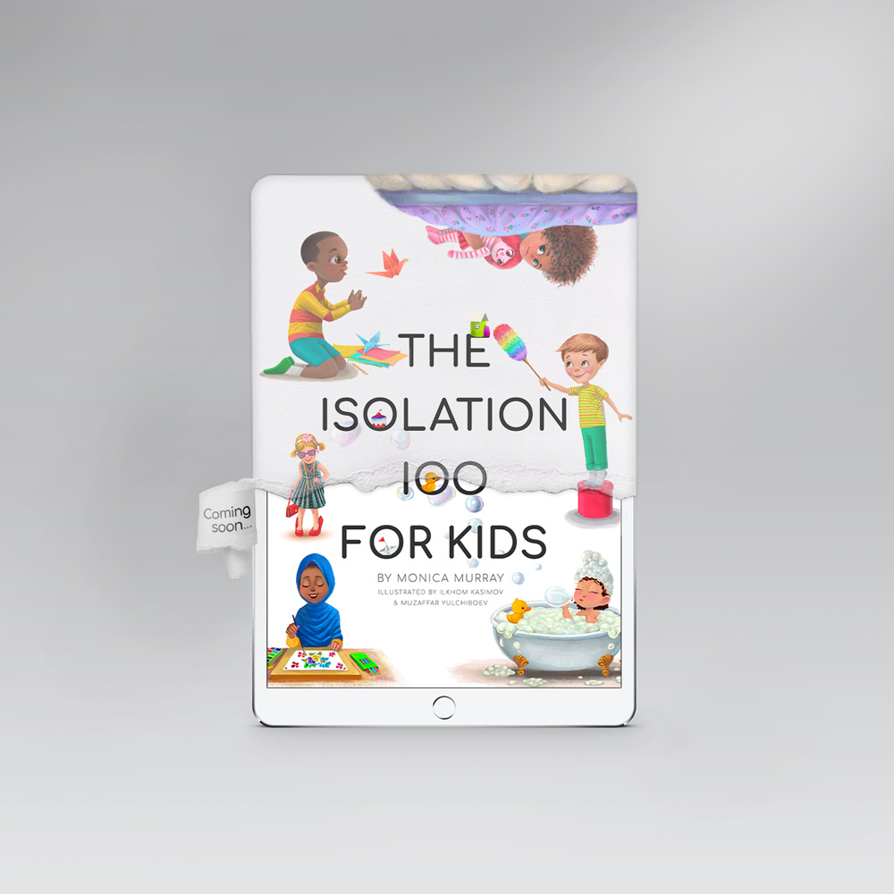 MonicaMongo's tweet photo. *Announcing, with the excitement of a toddler at a birthday party: I've written a book!*
It's called The Isolation 100 for Kids and will be published as an eBook coming very soon... https://t.co/bMNY9mq9Fe
