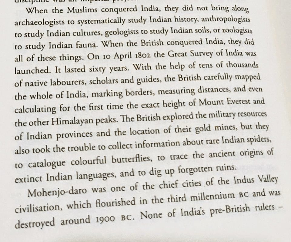 ilatif's tweet photo. The major difference between #Muaryas #Guptas #Delhi_Sultans #Mughals v/s #British_Rule was the comprehensive historical geographical anthropological survey of India leading to the discovery of Mohenjo-dero
#Sapiens by @harari_yuval @ShashiTharoor 🌹 https://t.co/rHHnjOblrt