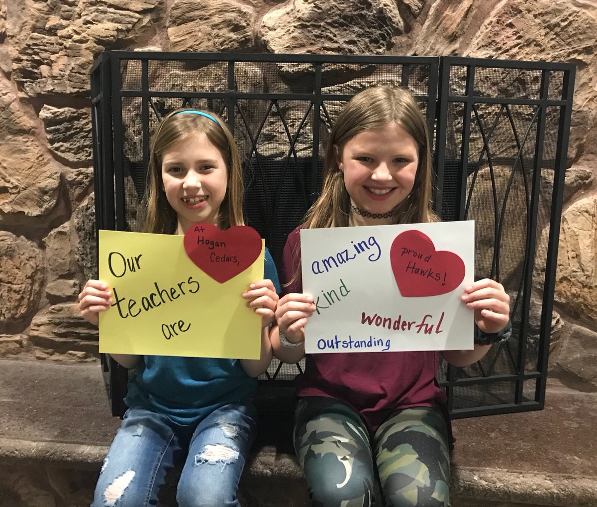 HoganCedars_ES's tweet photo. Our students think our teachers are pretty SPECIAL 💜! Happy Teacher Appreciation Week! #GBSDTeacherLove❤️ #EngagingHeartsAndMinds❤️ #HoganCedarsSoars #BuildGBSD #InspireEmpowerTHRIVE https://t.co/wOW9ElnGe1
