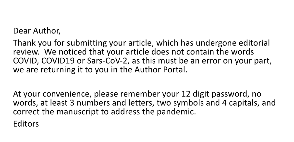 VPrasadMDMPH's tweet photo. Wow, rejection letters getting honest! https://t.co/29JuWWecBl