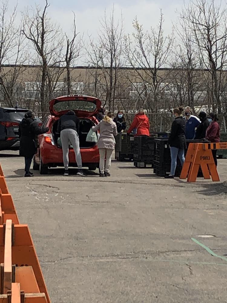RegenBrampton's tweet photo. Thanks to all of you, we received 2500lbs of food today!!
You guys rock!! #bramptoncares #fooddrive #alonetogether #givingtuesdaynow https://t.co/k2CjrpCsLk