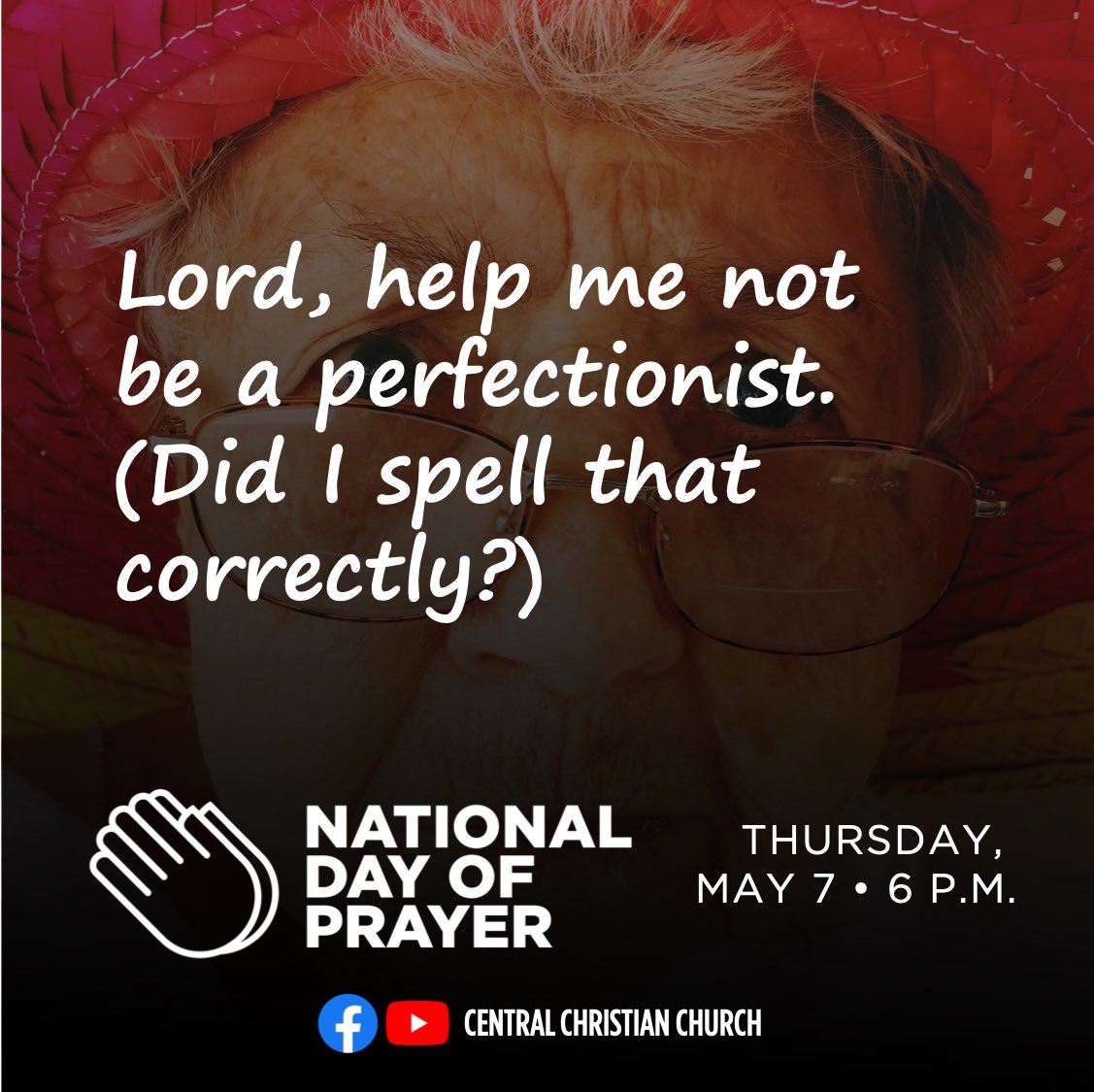 JonMoton's tweet photo. Join us online at our National Day of Prayer Event this Thursday, May 7 at 6 p.m. Streaming from Facebook and YouTube! @centralaz https://t.co/YFLNZ9u6LE