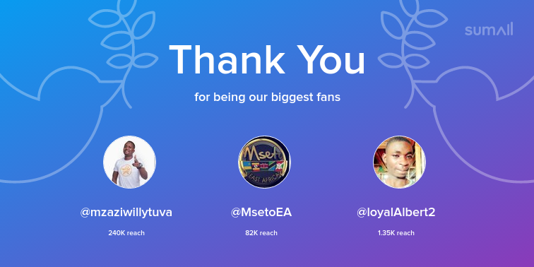 Our biggest fans this week: mzaziwillytuva, MsetoEA, loyalAlbert2. Thank you! via bounce.house/?utm_source=su…