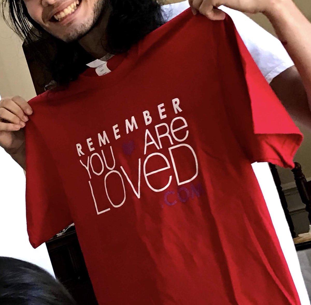 RememberURLoved's tweet photo. @FrGoyo Yes!
#RememberYouAreLoved! https://t.co/mFMLmeN42s