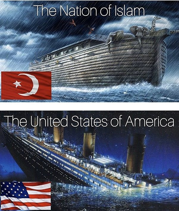 black_narrative's tweet image. Join the Nation of Islam today! noi.org/join 
Hard times &amp;amp; the restriction of resources is causing the mask of civility to be removed from the white man exposing his true nature, a natural born killer. Separation is a peaceful solution to a #RaceWar #ProjectSeparation