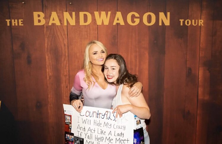 carrieandran's tweet photo. happy national concert day!!! @mirandalambert your shows will forever be my happy place! hope to see you in MA or CT soon 🤩✨💙 https://t.co/fvKWhcmibF