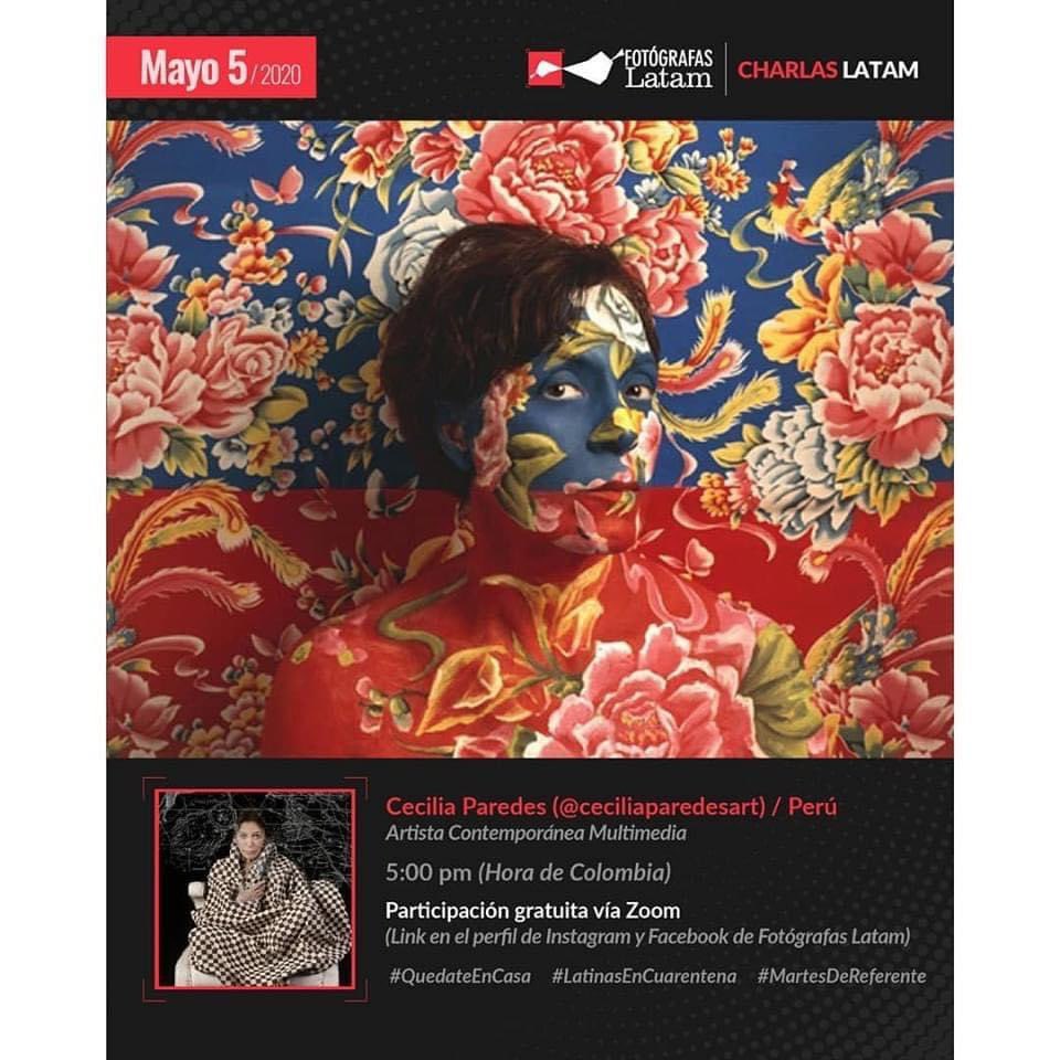 CaracasPhoto's tweet photo. Hoy martes 5 mayo, a las 5 pm hora de Colombia, 6 pm de Venezuela, una charla de la fotógrafa Cecilia Paredes. Conectate con Zoom de @FotografasLatam

https://t.co/7pg03Btldv https://t.co/8N9HORI7pg