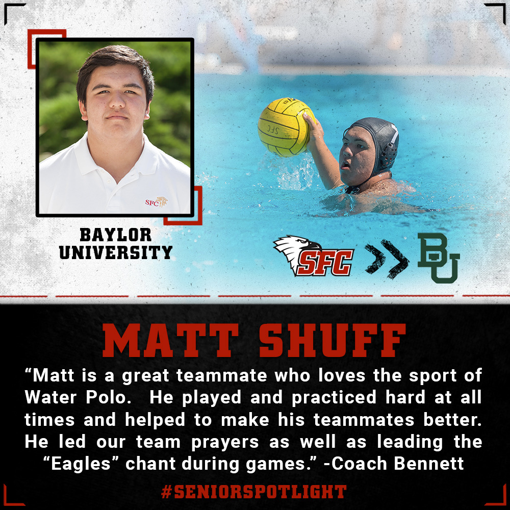 SFCEagles's tweet photo. Matthew Shuff
SFC Athletics Senior Spotlight
#sfcseniorspotlight
#seniorspotlight #classof2020 #sfcclassof2020 #sfcgrad2020 #santafechristian #sfc #sfcs #sfceagles #sfccommunity #sfcathletics #sfctalon #eaglesshowup #flyeaglesfly #community #inspire #santafechristianschools https://t.co/RNXsR7PhTx