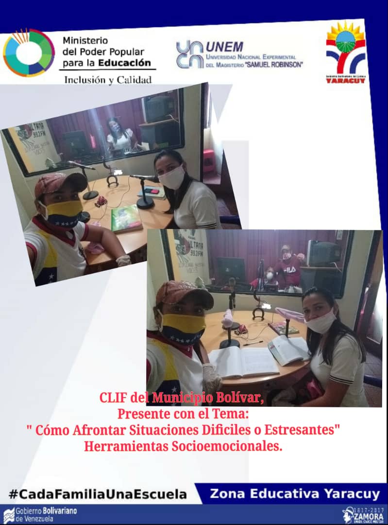 #5May| 📢 ¡LA ETIQUETA DEL DÍA! ⏩    
#EscudoBolivarianoAntiimperialista

Programa Radial a través de la emisora Comunitaria Sultana 90.3 FM con la profesora Maryuris Vásquez Formadora Municipio #Bolívar estado #Yaracuy 

#CadaFamiliaUnaEscuela
@MPPEDUCACION 
@ZonaEducYara