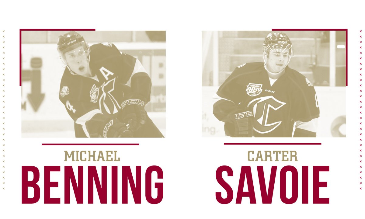 We've signed Michael Benning and Carter Savoie to National Letters of Intent! 

bit.ly/2L5jOA8 | #PioneerTogether