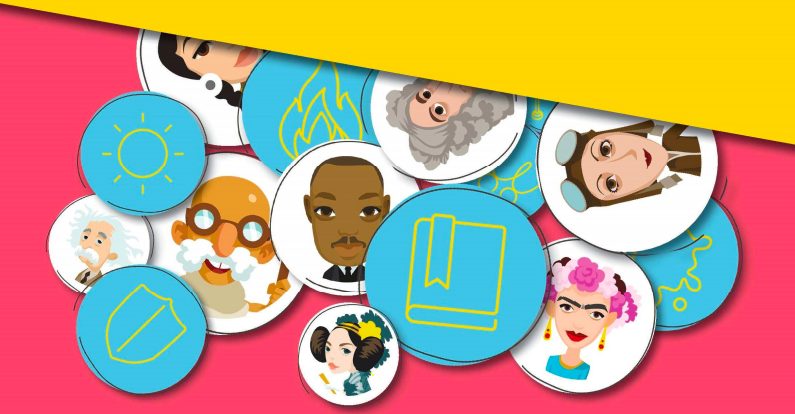 HeyPobble's tweet photo. Build empathy, creativity and resilience with a little help from Shakespeare, Gandhi and Nightingale — 20 fun, non-screen activities all linked to amazing people, new on the Pobble blog! 👉🏽 https://t.co/T3aqobUl5m 👈🏽 Huge thanks to @Amazing_Schs #AmazingPeople #Homelearning https://t.co/FtiYy5sSKg