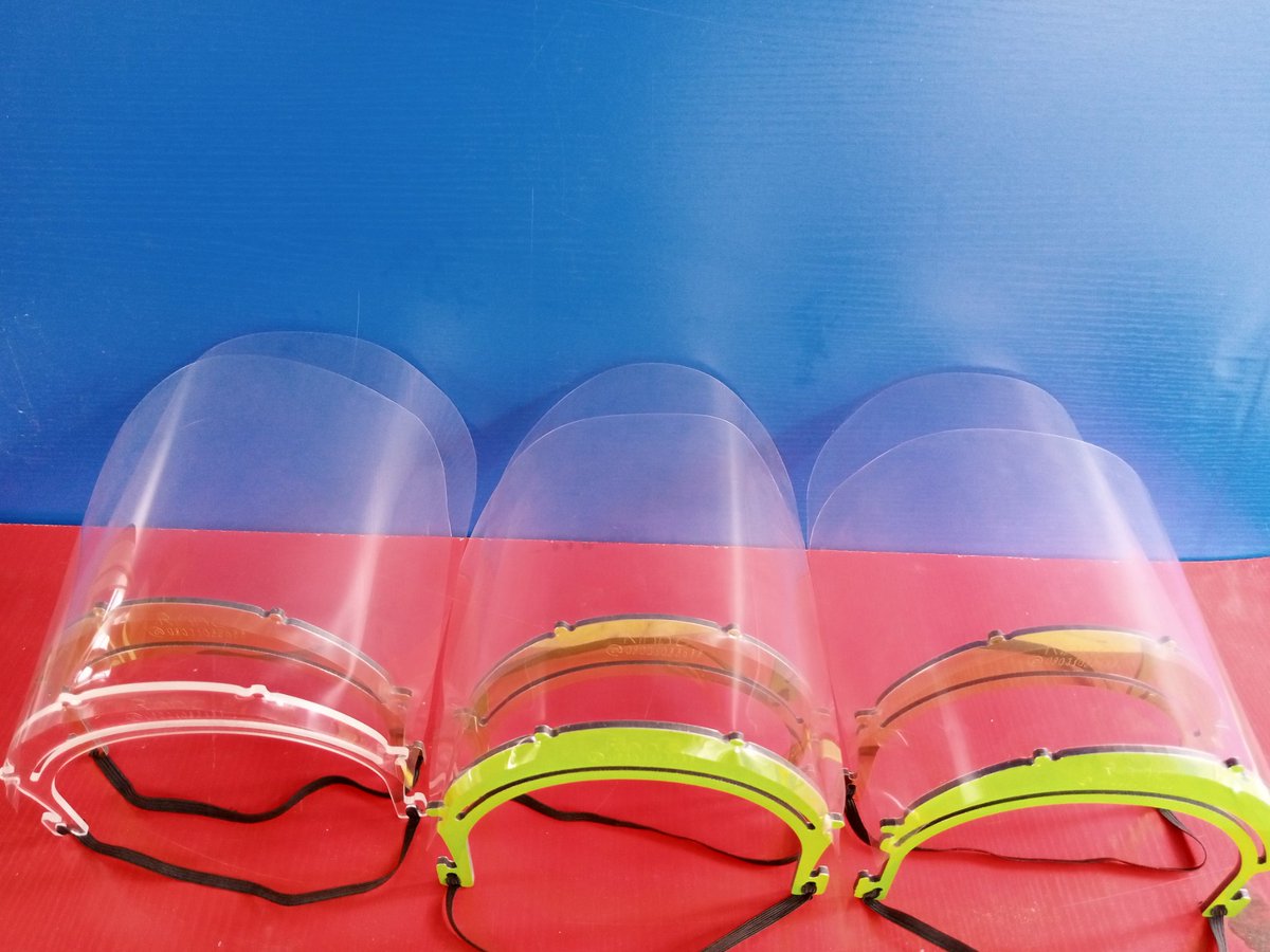 nerodear's tweet photo. Covid-19 Face Shields proudly made in Nigeria by Rinno. Protect yourself against the virus, use full face protection shields. Get in touch if you need one....#Hospitals #COVID19Nigeria #COVID19 #portharcourt #Lagos #channels #NTA #NigeriaNews https://t.co/cjeBOAMo77