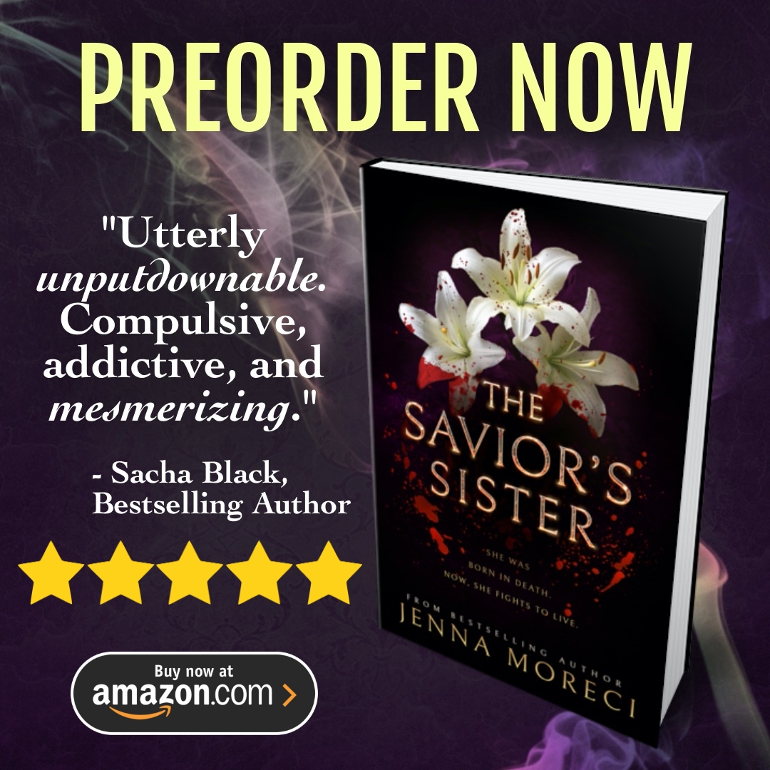 Preorder 🔥THE SAVIOR'S SISTER🔥 and enter my presale giveaway! Other formats will be hitting vendors soon ❤️
AMAZON US: amzn.to/2Ymr2aM
AMAZON CA: amzn.to/2SuhUNu
AMAZON UK: amzn.to/3aUwfsZ
GIVEAWAY: forms.gle/7RSgG54TAY7Uq3… 
#writingcommunity #darkfantasy