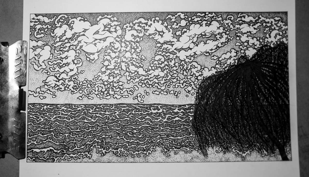 RexAVisionPhoto's tweet photo. Lil #moe #blackandwhite #penandink  #drawing #ArtistOnTwitter for ya! @vinnieamico @alschnier @DoucheBagAward @JimLoughlin2 @chukg https://t.co/L0E979XJoA