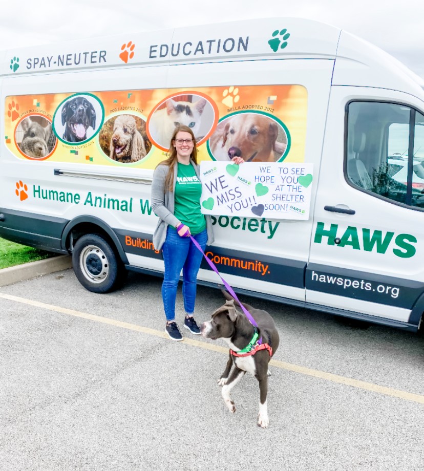 HAWS_Waukesha's tweet photo. #GIVINGTUESDAYNOW
HAWS is taking this special day to GIVE THANKS to the special people of our community with drive-by visits! #socialdistancing #FUZZTHERAPY #CaringCommunity #SupporttheHAWScause
https://t.co/l6gO7dbWD6 https://t.co/pV6nTxJ8ZY