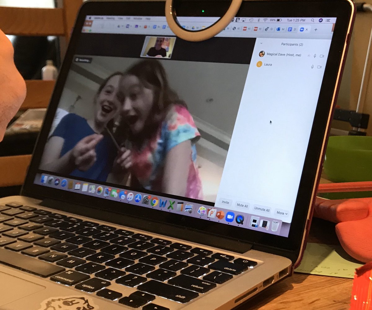 magicaldave's tweet image. Today’s lesson was in Chicago! I’m now offering private magic lessons on Zoom, FaceTime, or Google hangouts. #magicaldavenyc #virtual #magiclessons 
#magician #magicaldave