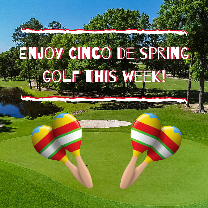 Chester_Golf_SC's tweet photo. Enjoy Cinco de Spring Golf this week at Chester! Beautiful conditions and great weather await you with just a click: https://t.co/juEXzwKILq https://t.co/jbxwyNO5RR