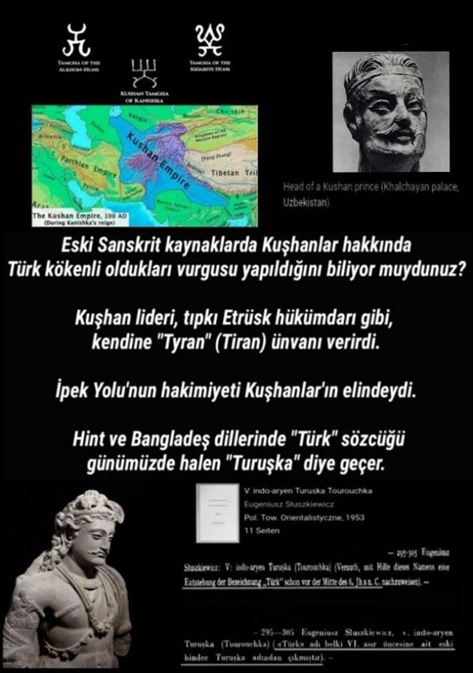ozan_yildiran's tweet photo. "<#Türk> adı belki 6. yüzyıl öncesine ait eski hintçe
#Turuşka adından çıkmıştır..."
Eugeniusz Sluszkiewicz
V. indo-aryen #Turushka #Tourouchka
1953
#Kuşan #İmparatorluğu
⬇️⬇️⬇️ https://t.co/K34pEHP1VU