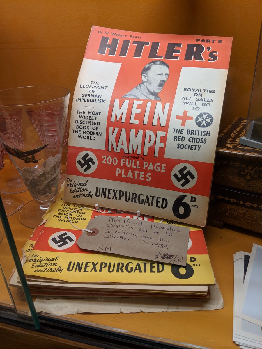 DrLeeJones's tweet image. I see #bookshelfgate is still raging.

In 1939, it was considered fine to serialise Mein Kampf in Britain. Because ordinary people were trusted to read it and form their own judgement.

The idea that we should only possess &quot;Good&quot; books signals intellectual &amp;amp; moral degeneration.