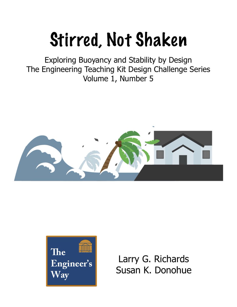 TheEngineersWay's tweet photo. @iSTEMed The warm-up activities for Stirred, Not Shaken (an exploration of buoyancy via engineering design) are shaping up...and can be done either inside or out!  The engineering teaching kit will be released this summer. https://t.co/4TXCAFbgQY