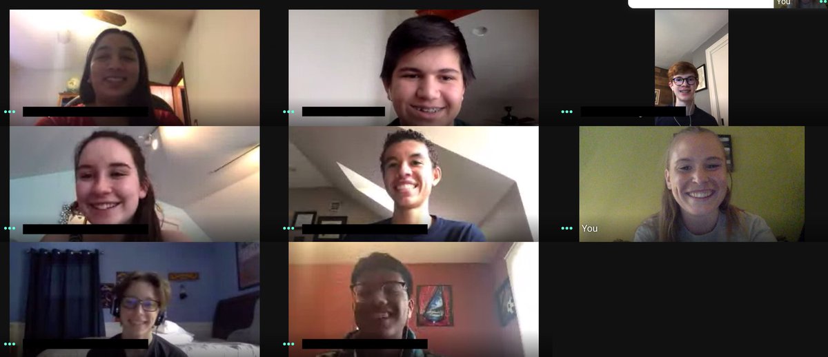 GWmath's tweet image. The Glenbard West Math Team would have competed at the State Meet this weekend — they organized and gathered for a mini-zoom meet instead! Go West!!