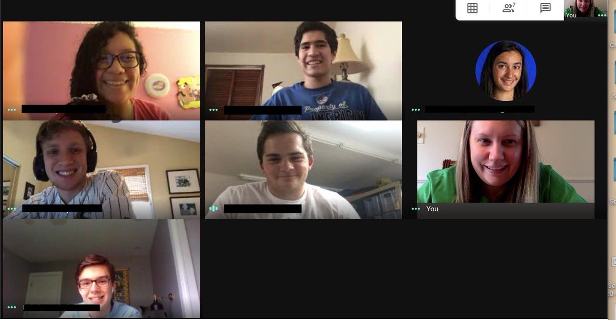 GWmath's tweet image. The Glenbard West Math Team would have competed at the State Meet this weekend — they organized and gathered for a mini-zoom meet instead! Go West!!