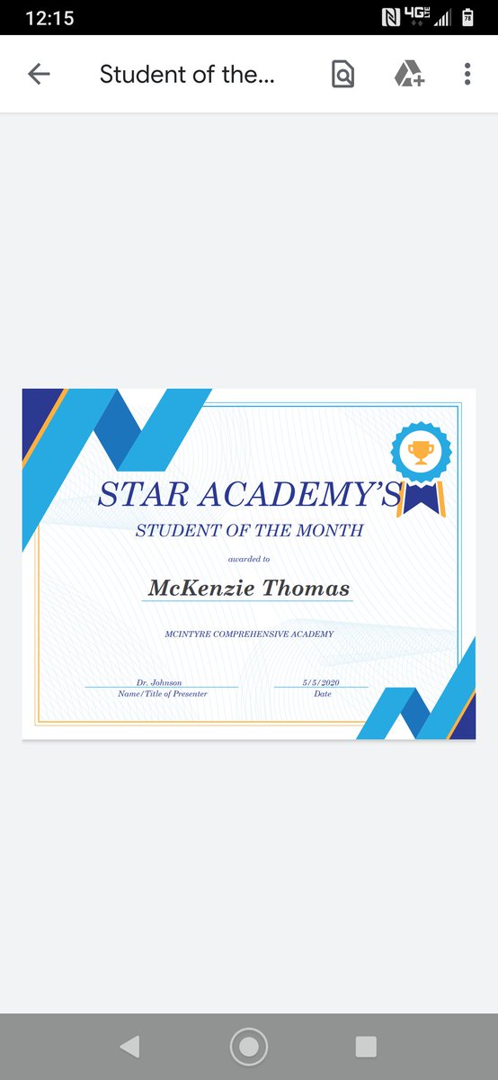 Congratulations McKenzie!
#MPSMovingForward 
#StaySafeStayHome