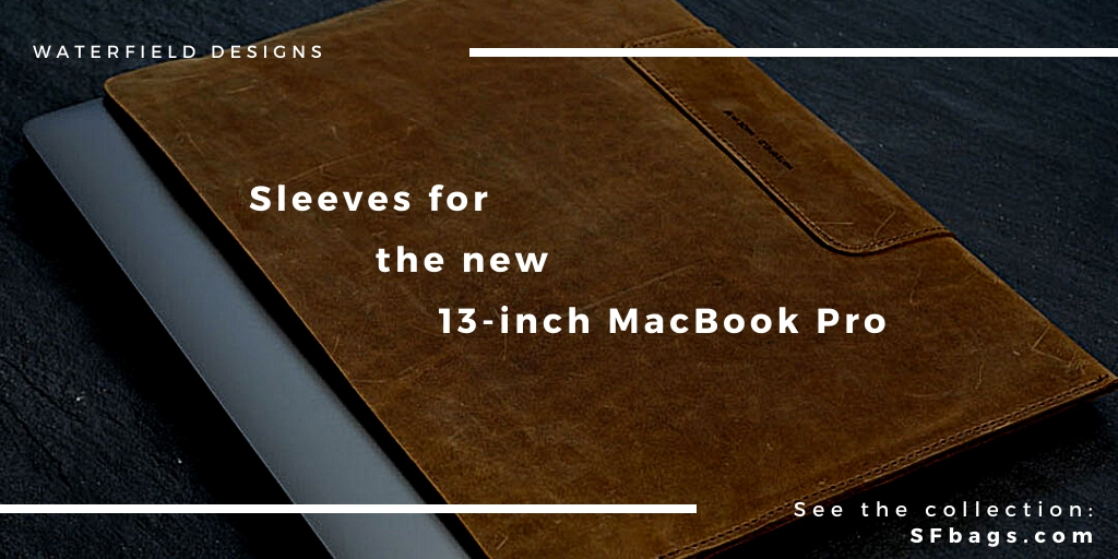 SFBags's tweet photo. New #MacBookPro 13-inch — fast, powerful, stunning. 
WaterField has you covered. See the collection: https://t.co/eqGpem0KJf

#MacBookProSleeve #MacBookCover #MadeinUSA https://t.co/CpfwW0X3P8