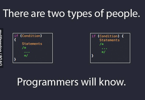 ZehraTRizvi's tweet image. There are two types of people :

Programmers will know 

#ITJokes #ProgrammingJokes #ComputerProgrammingJokes #Clanguage #CodingJokes