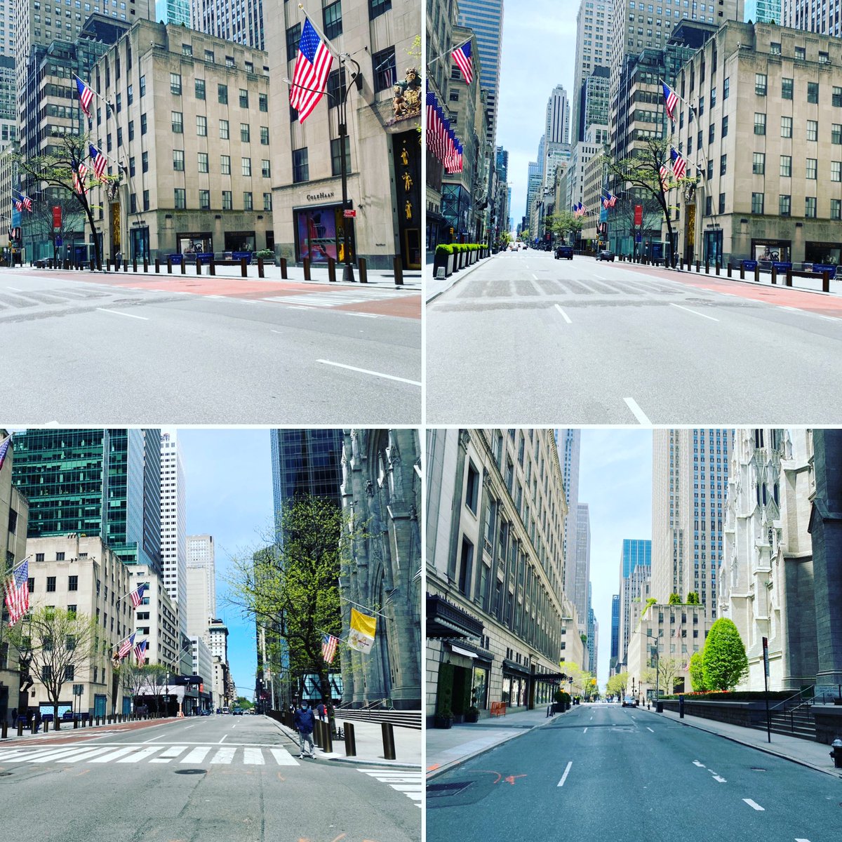 DonAviv's tweet photo. #NYLockDown #PandemicScenes #WhereIsEveryone? https://t.co/gQwl0p7ovB