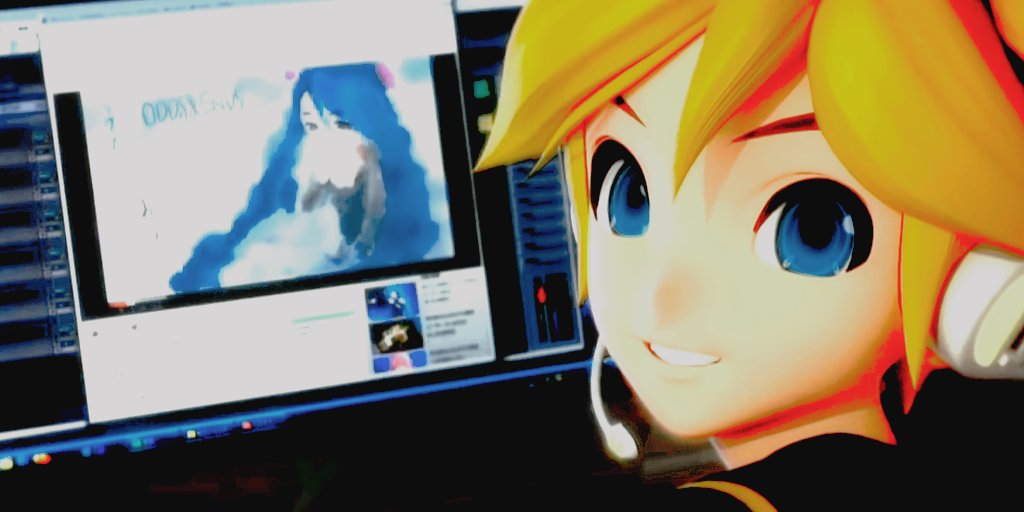 // len's smile makes the world go round.