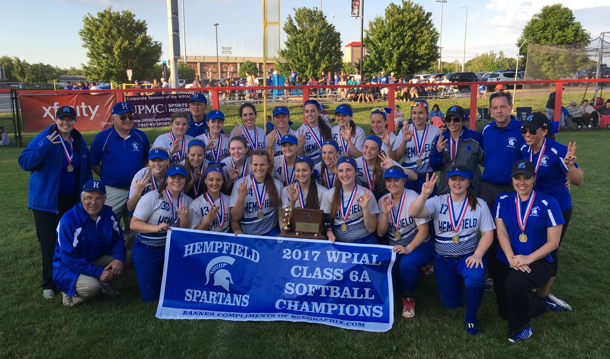 WestmorelandSN's tweet photo. Westmoreland County Teams of the Decade: 2017 Hempfield Area Spartans Softball. https://t.co/pAweyYi9pc https://t.co/XDZFPNmtJ9