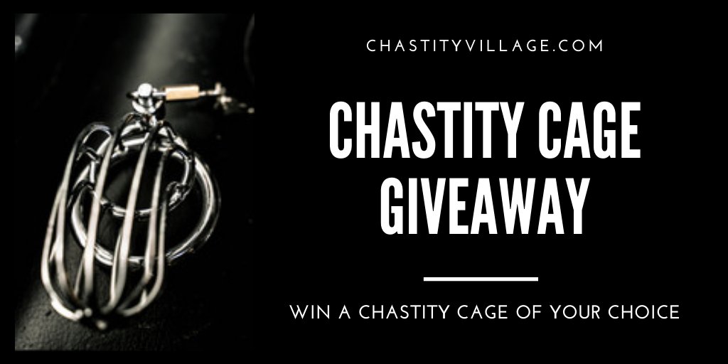 ChastityVillage.com is giving away 2 #chastity cages. Simply follow and retweet to enter. Two winners will be chosen at random and may select from ANY cage we sell. 

1) Follow us &amp; retweet to enter
2) Winners announced May 12th, 2020
3) Must be 18+ to enter