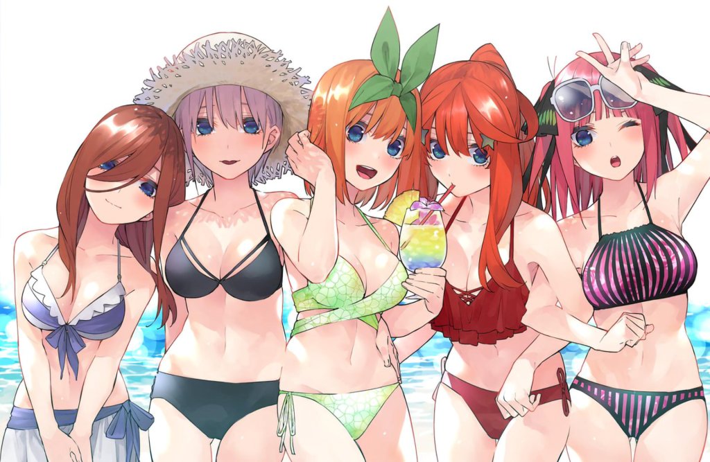 Happy Birthday Ichika, Nino ,Miku Yotsuba and Itsuki 🎉🎉

(Anime source)
* Quintessential Quintuplets *