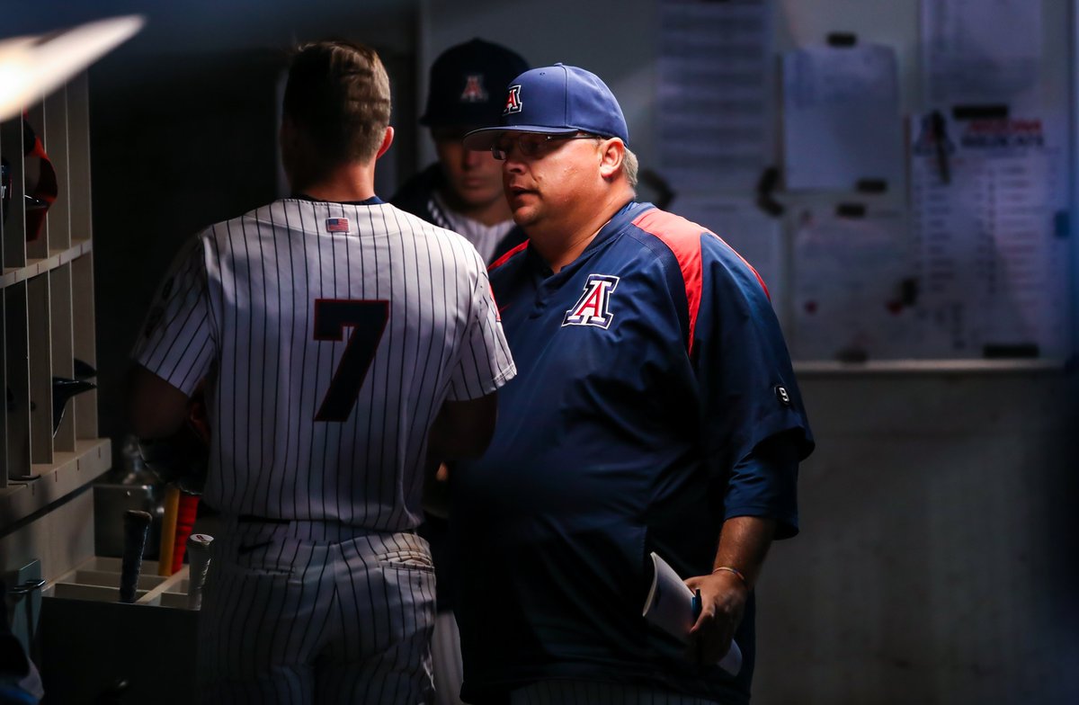 Arizona offenses have never hit below .285 in a season under @uacoachchief while also averaging 7.4 runs per game since 2016.

#MLBTrainingGround | #BearDown