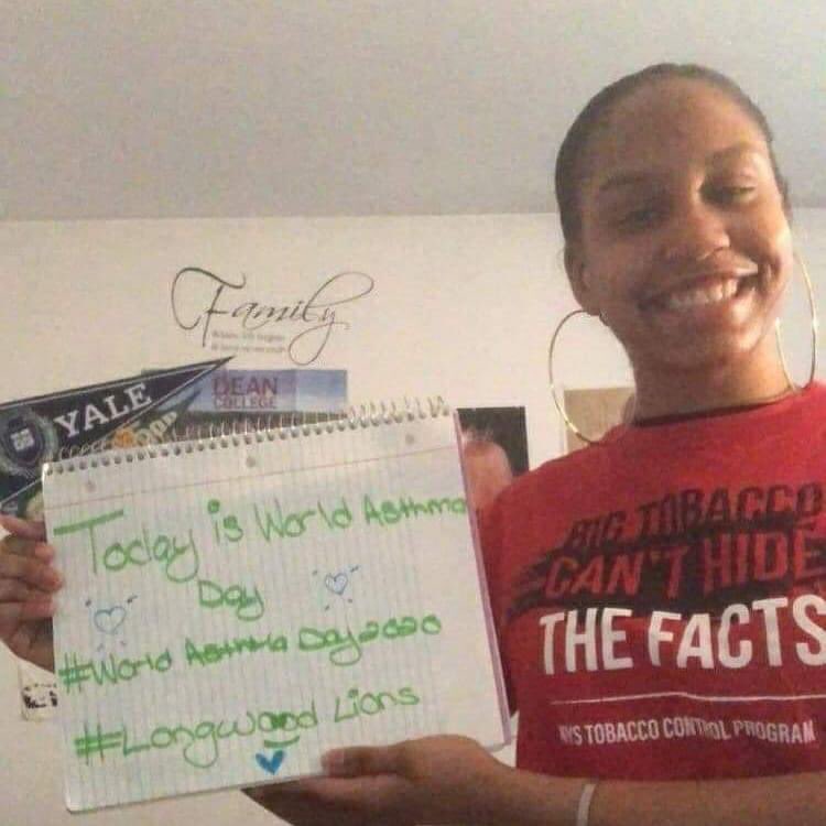 RealityCheckLI's tweet photo. youth shared their personal connection to #AsthmaAwarenessMonth According to the American Lung Association’s State of the Air 2020 Report, there are over 19,000 cases of pediatric asthma and over 119,000 cases of adult asthma in #SuffolkCty  https://t.co/KyanBXAJNs https://t.co/MpOB2UyZGd