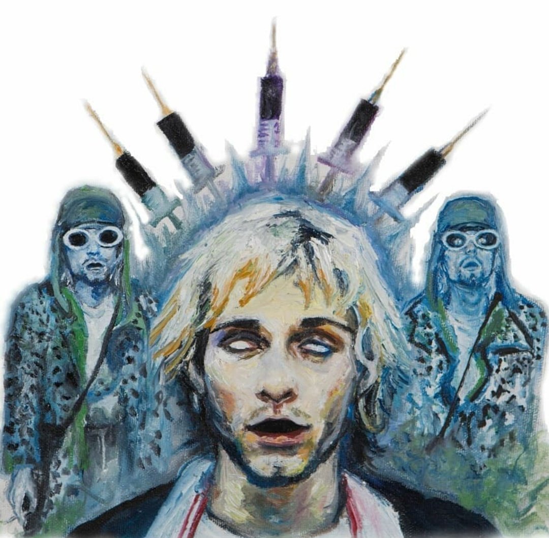 with___teeth's tweet photo. Starting a bid on eBay for my Hurt Cobain Original Oil Painting. RT pls💙💙
Link: https://t.co/S3guGUaPrp
#KurtCobain #boddah #Nirvana #KurtCobainPainting
#originalart #oilpainting #nirvanaart https://t.co/fCRvMKHcDL