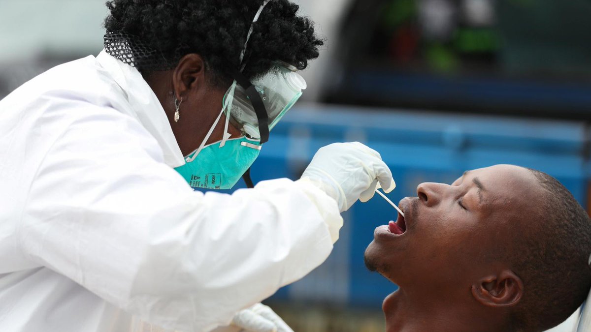 mccaroll's tweet photo. Ghana will from Thursday, May 7, beginning daily testing for the COVID-19 virus, which will inform daily updates on the pandemic, 
Professor William Kwabena Ampofo, Head, Virology Department, Noguchi Memorial Institute for Medical Research (NMIMR). https://t.co/bAXiER3xIL