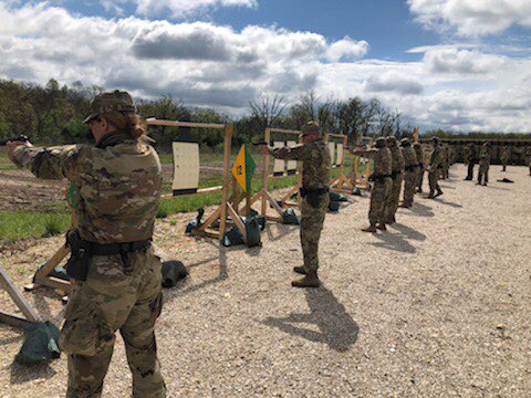 AcoApaches's tweet photo. The APACHES got some trigger time today on the M9 range. #Dragoon14MP #MP #ApacheTraining https://t.co/q3BZd62NbZ