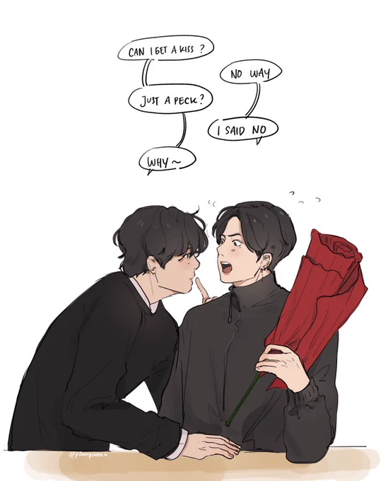 just asking for a kiss.. ?? 